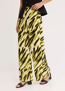 Pantaloni in jersey a trama operata, bonprix