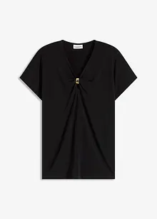 Maglia con anello decorativo, bonprix