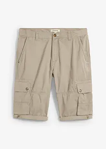 Bermuda cargo in puro cotone, regular fit, bonprix
