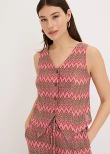 Gilet effetto uncinetto, bonprix