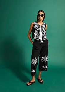 Gilet con ricamo, bonprix