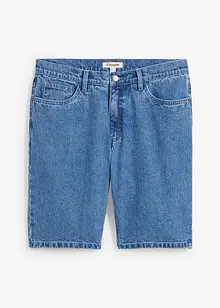 Bermuda elasticizzati in jeans, relaxed fit, bonprix