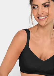 Reggiseno senza ferretto con cotone biologico (pacco da 2), bonprix