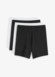 Boxer aderenti in lunghezza media con cotone biologico (pacco da 4), bonprix