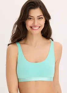 Reggiseno bustier con cotone biologico (pacco da 2), bonprix