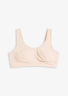 Reggiseno bustier con cotone, bonprix