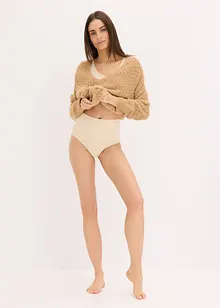 Slip senza cuciture con effetto modellante medio (pacco da 2), bonprix