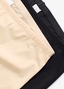 Pantaloncini modellanti a compressione media (pacco da 2), bonprix