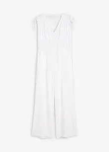 Tuta elegante in crêpe operato, bonprix