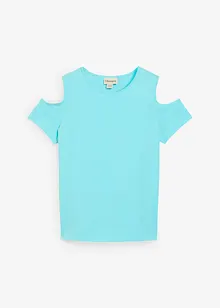 Maglia con cut-out in puro cotone biologico, bonprix