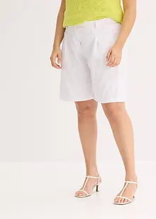Shorts in misto lino leggero, bonprix