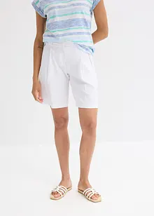 Shorts in misto lino leggero, bonprix