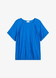 Blusa a maniche corte in misto viscosa morbido, bonprix