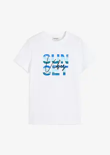 T-shirt in puro cotone, bonprix