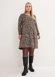 Abito prémaman / da allattamento 2 in 1 leopardato, bonprix