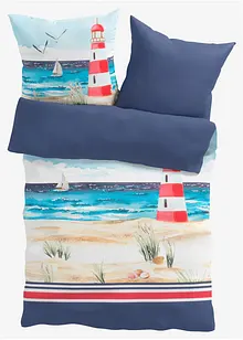 Biancheria da letto con motivo marino, bonprix