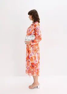 Abito di chiffon con volant, bonprix