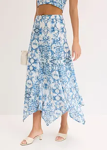 Gonna con orlo a punte, bonprix