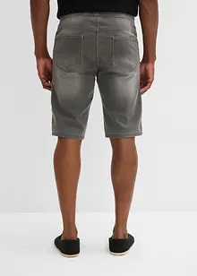 Bermuda di jeans in felpa con taglio comfort, regular fit, bonprix