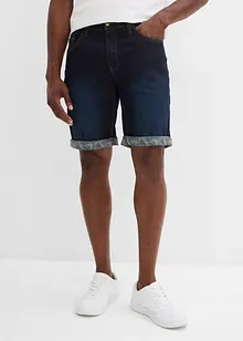 Bermuda di jeans elasticizzati, regular fit, bonprix
