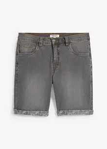 Bermuda di jeans elasticizzati, regular fit, bonprix