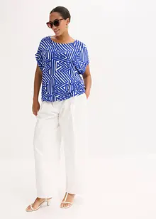 Maxi maglia fantasia, bonprix