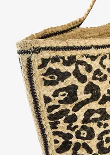 Borsa shopper di paglia, bonprix