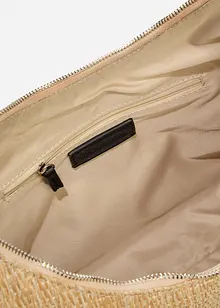 Borsa shopper in simil paglia, bonprix