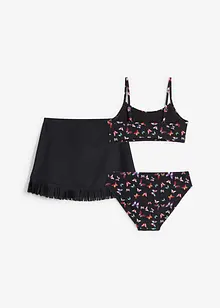 Bikini e gonna (set 3 pezzi), bonprix