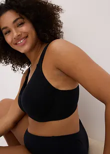 Reggiseno minimizer senza ferretto con  cotone biologico (pacco da 2), bonprix