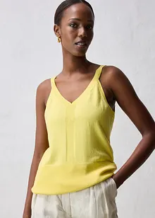 Top in maglia misto seta, bonprix