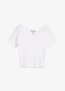 Maglia aderente in puro cotone biologico, bonprix