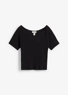 Maglia aderente in puro cotone biologico, bonprix