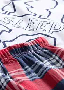 Pigiama estivo a maniche corte in puro cotone, bonprix