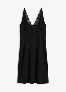 Camicia da notte con spalline sottili e scollatura con pizzo, bonprix