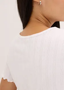Pigiama estivo in jersey pointoille, bonprix