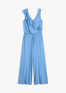 Tuta in jersey con volant, bonprix