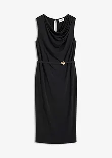 Abito in maglina con cintura (set 2 pezzi), bonprix