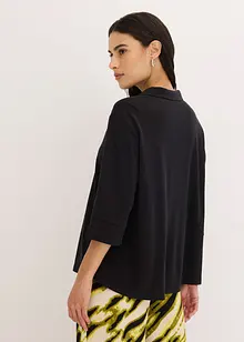 Maglia lunga in piquet di viscosa fluente, bonprix