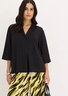 Maglia lunga in piquet di viscosa fluente, bonprix