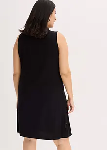 Abito in maglina con fiocco allo scollo, bonprix