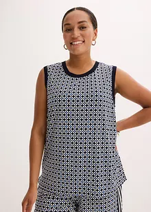 Top con motivo in stile minimalista, bonprix