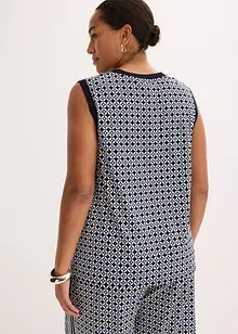 Top con motivo in stile minimalista, bonprix