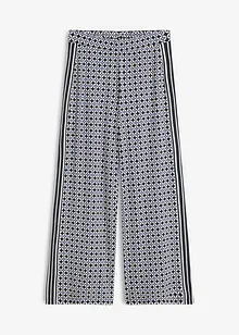 Pantaloni in jersey fantasia, bonprix