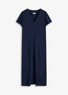 Abito in maglina con spacco, bonprix