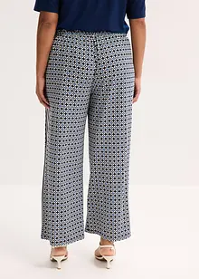 Pantaloni in jersey fantasia, bonprix