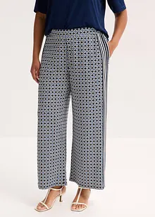 Pantaloni in jersey fantasia, bonprix