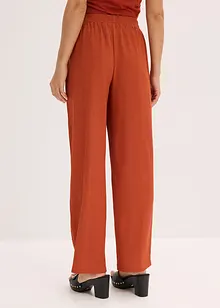 Pantaloni in jersey crêpe, bonprix
