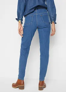 Mom jeans elasticizzati, a vita alta, bonprix