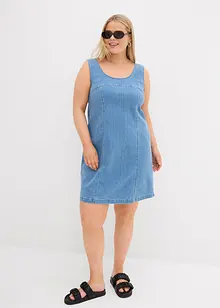 Abito di jeans in cotone biologico elasticizzato, bonprix